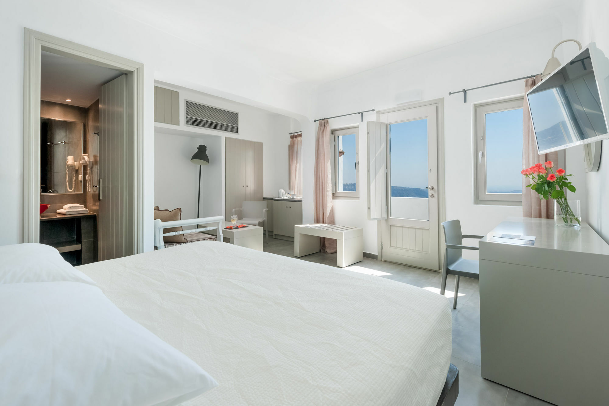 Mardanza Krokos Suites Imerovígli Kültér fotó